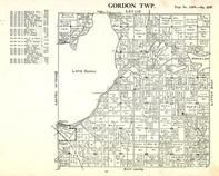 Gordon Township, Lake Osakis, Faille Lake, Maple Lake, Slawson, Stallcop Lake, Todd County 1925